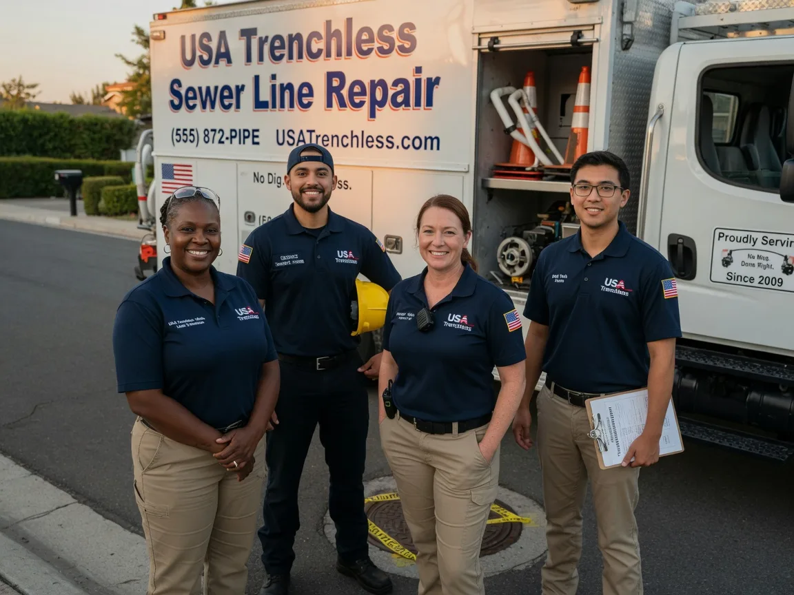Sewer Line Repair company in Omega, OK